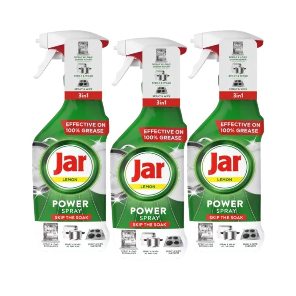 Jar Power Spray 3 az 1-ben tisztító spray citrus illattal (3x500 ml)