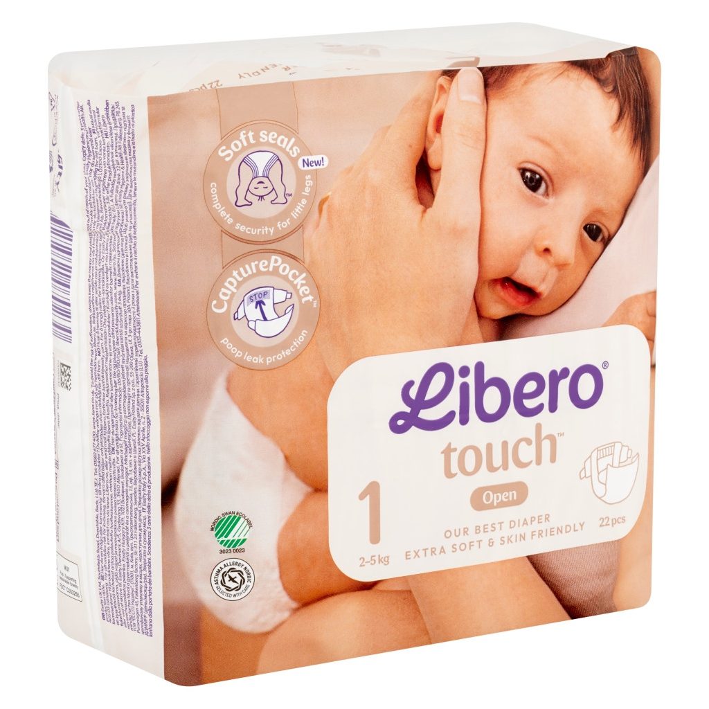 Libero Touch pelenka, Újszülött 1, 2-5 kg, HAVI PELENKACSOMAG 132 db