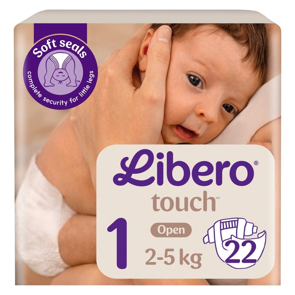 Libero Touch pelenka, Újszülött 1, 2-5 kg, HAVI PELENKACSOMAG 132 db