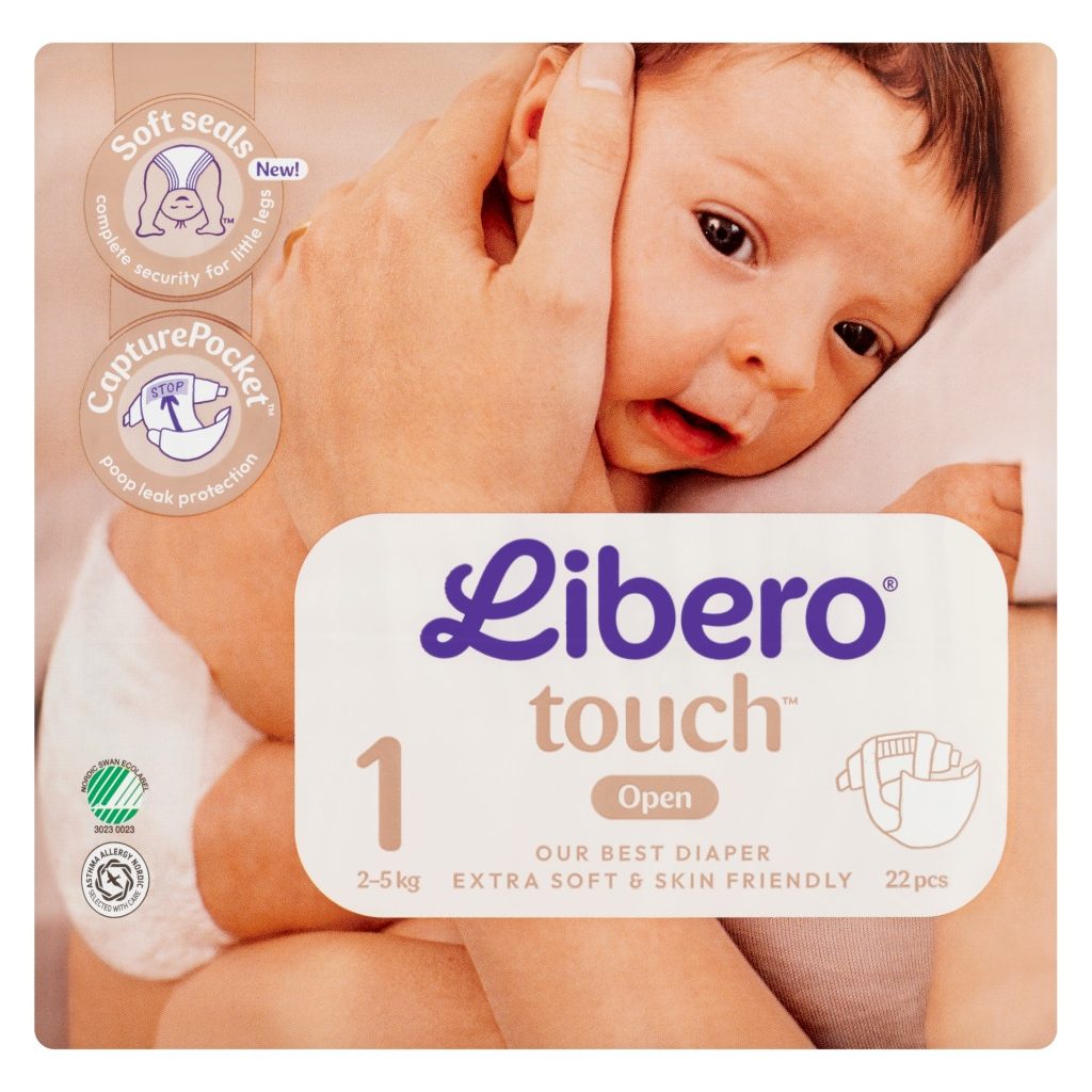 Libero Touch pelenka, Újszülött 1, 2-5 kg, HAVI PELENKACSOMAG 132 db