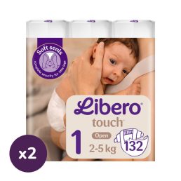   Libero Touch pelenka, Újszülött 1, 2-5 kg, HAVI PELENKACSOMAG 264 db