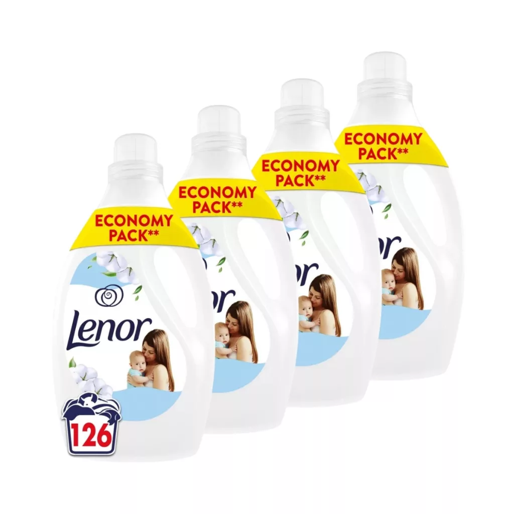 Lenor Sensitive öblítő 4x2,65 liter (504 mosás)