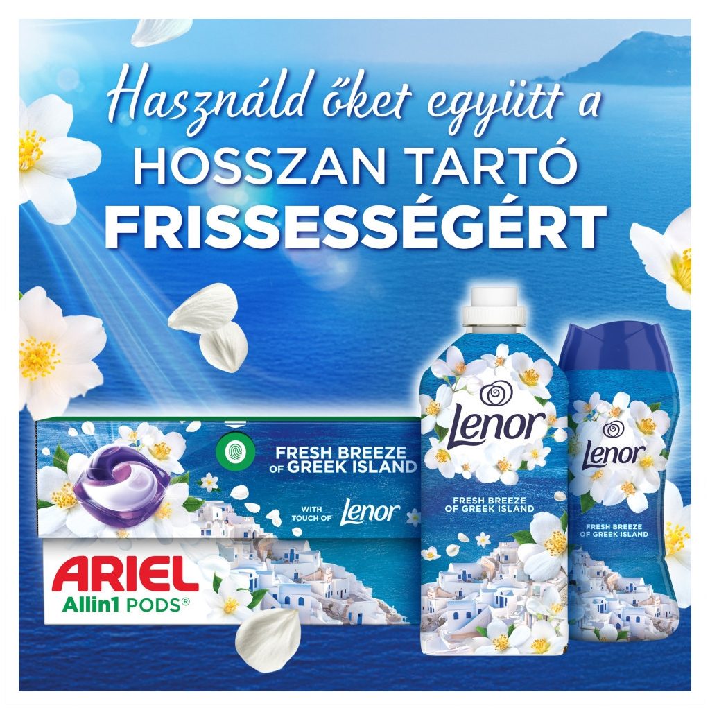 Ariel Greek Island mosókapszula (2x30 db)