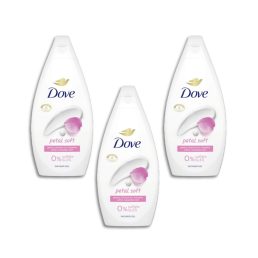 Dove Petal Soft krémtusfürdő (3x450 ml)