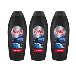 Baba férfi tusfürdő tengeri ásványokkal 3x750 ml