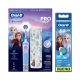 Oral-B Kids Jégvarázs II elektromos fogkefe utazótokkal + Oral-B Frozen Brush Heads pótfej csomag