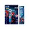 Oral-B Kids Pókember elektromos fogkefe + Oral-B Pro Kids fogkefefej Pókember figurákkal csomag