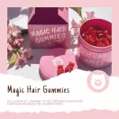 3 havi Magic Hair Gummies gumivitamin kúra + 1 db Magic Hair Iron gőzölős hajvasaló csomag