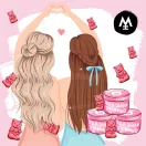 3 havi Magic Hair Gummies gumivitamin kúra + 1 db Magic Hair Iron gőzölős hajvasaló csomag
