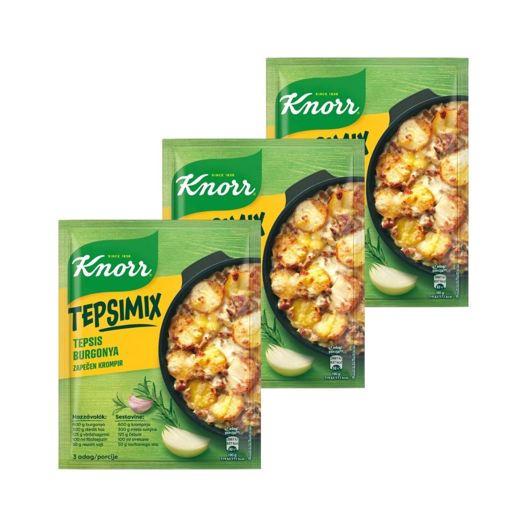 Knorr Tepsimix Tepsis burgonya (3x37 g)