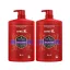 Old Spice Rockstar 3 az 1-ben tusfürdő és sampon (2x1000 ml)