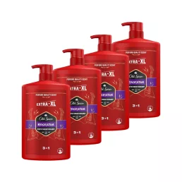   Old Spice Rockstar 3 az 1-ben tusfürdő és sampon (4x1000 ml)