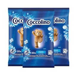   Coccolino Fresh Sky nedves kendő szárítógéphez (3x20 db)