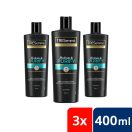 TRESemmé Hydrate & Purify sampon zsírosodó hajra hialuron savval (3x400 ml)