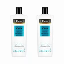   TRESemmé Hydrate & Purify hajbalzsam zsírosodó hajra hialuron savval (2x400 ml) + AJÁNDÉK hajturbán