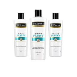   TRESemmé Hydrate & Purify hajbalzsam zsírosodó hajra hialuron savval (3x400 ml)