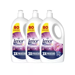   INGYENES SZÁLLÍTÁS - Lenor Amethyst Flower Bloom Color Folyékony Mosószer 3x3,6 liter (240 mosás)