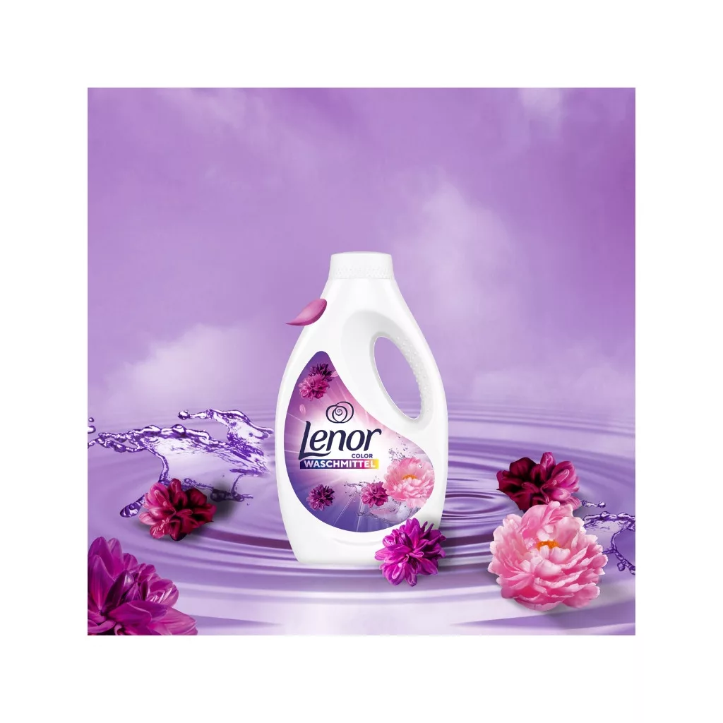 INGYENES SZÁLLÍTÁS - Lenor Amethyst Flower Bloom Color Folyékony Mosószer 3x3,6 liter (240 mosás)