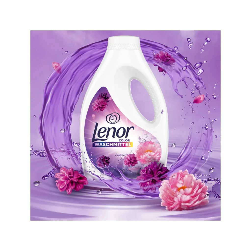INGYENES SZÁLLÍTÁS - Lenor Amethyst Flower Bloom Color Folyékony Mosószer 3x3,6 liter (240 mosás)