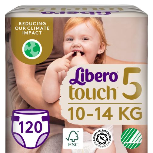 Libero Touch 5 pelenka, 10-14 kg, HAVI PELENKACSOMAG 120 db