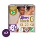 Libero Touch 6 pelenka, 13-20 kg, HAVI PELENKACSOMAG 216 db