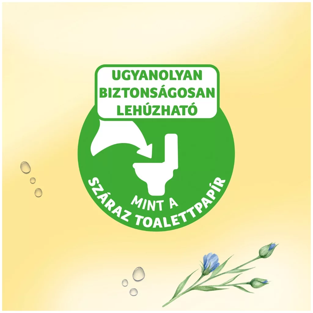 Zewa Almond Milk nedves toalettpapír (3x80 db)