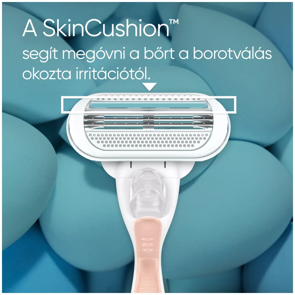 Gillette Venus Smooth Sensitive eldobható női borotva + 2db betét (2x2 db)