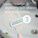 Gillette Venus Smooth Sensitive női borotvabetét/pótfej 3 pengés (2x4 db)