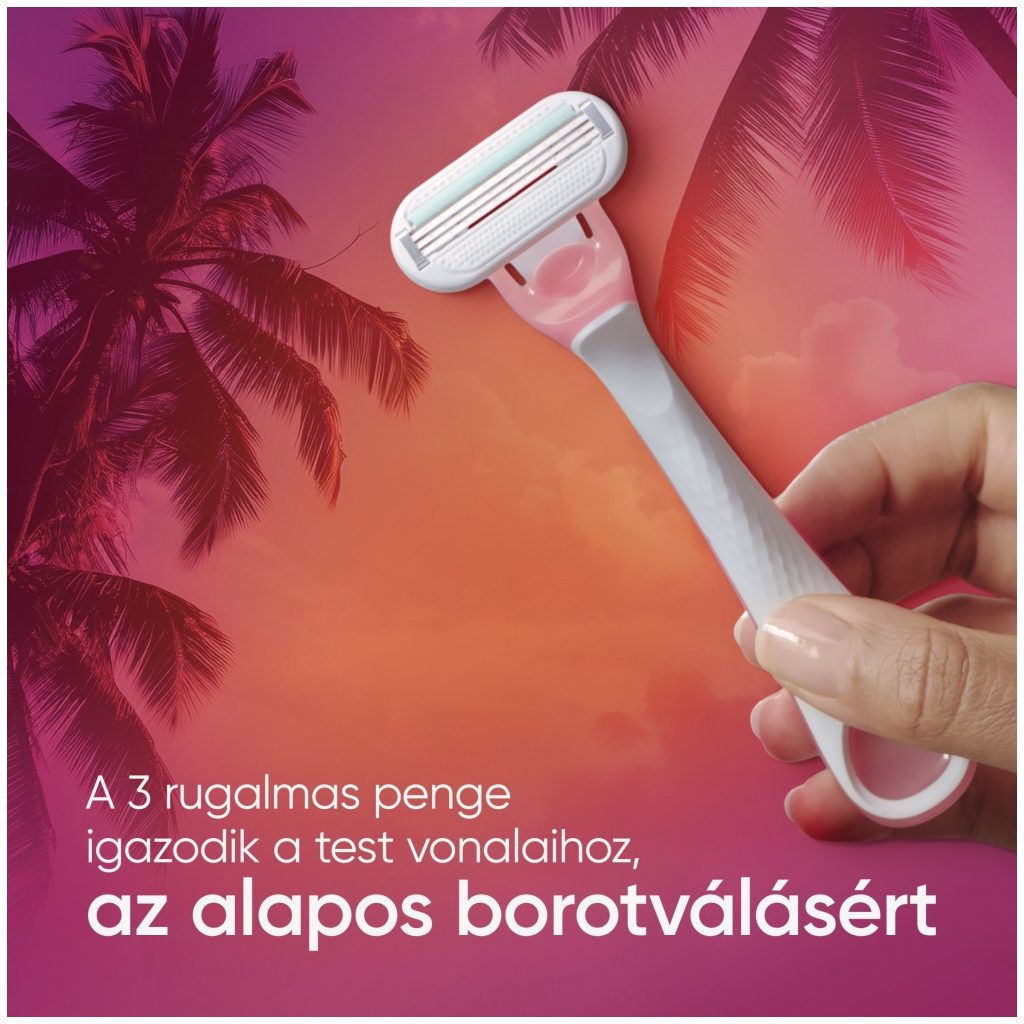 Gillette Venus Miami Vibes eldobható borotva (2x6 db)
