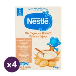 Nestlé Kekszes tejpép bifidusszal 6 hó+ (4x250 g)