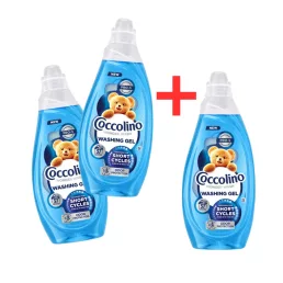   Coccolino Wonder Wash Odor Defence folyékony mosószer 37 mosás (3x1480 ml)
