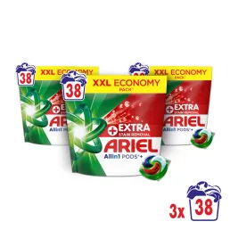 Ariel Extra Hygiene mosókapszula (3x38 db)