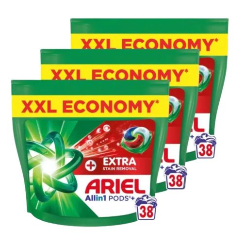 Ariel Extra Hygiene mosókapszula (3x38 db)