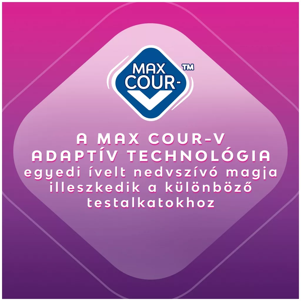 Libresse Maxi Goodnight+ Comfort & Security éjszaki egészségügyi betét (4x10 db)