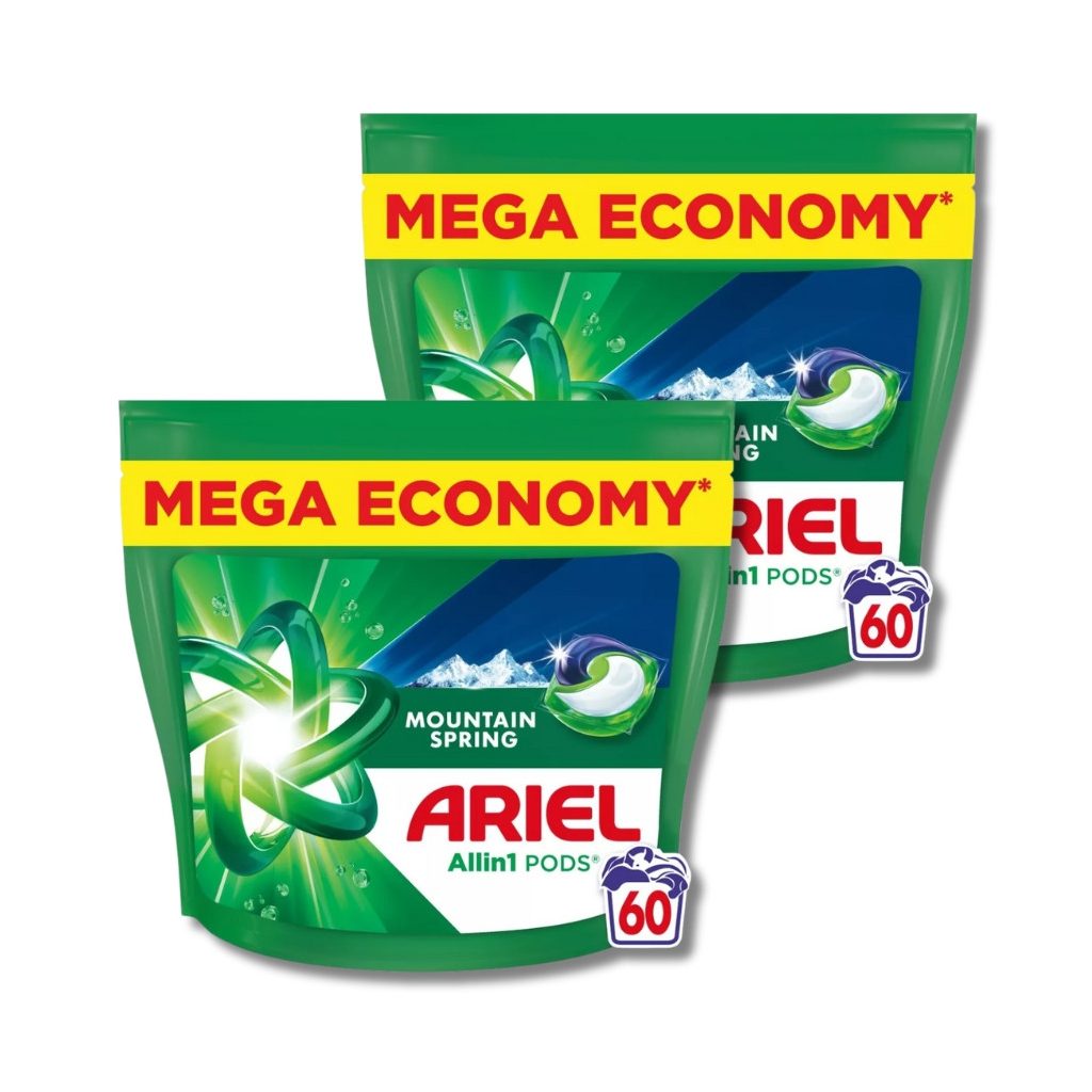 Ariel Mountain Spring mosókapszula (2x60 db)