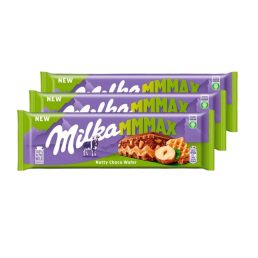   Milka MMMax nutty-choco ostyás táblás csokoládé (3x270 g)