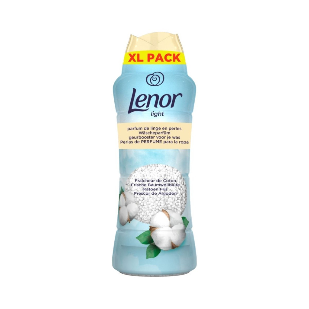 Lenor Öblítő Sensitive 6x1491 ml (426 mosás) + Lenor Cotton Fresh illatgyöngy 495 g (41 mosás)