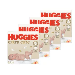 Huggies Extra Care újszülött pelenka 2, 3-6 kg,  328 db