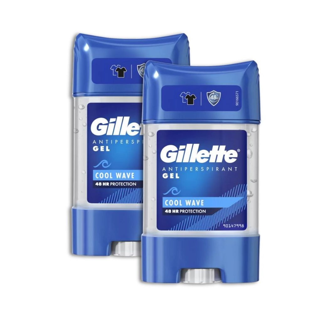 Gillette izzadásgátló Gél Cool Wave 2x70 ml