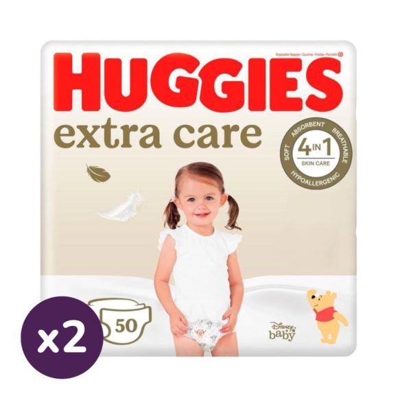 Huggies Extra Care pelenka 5, 11-25 kg, 100 db