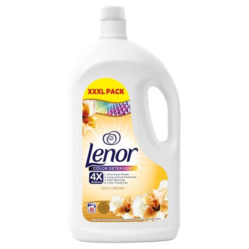 Lenor Vanilla Orchid & Golden Amber folyékony mosószer 3x4 liter (240 mosás)
