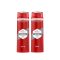 Old Spice Original 3 az 1-ben tusfürdő és sampon férfiaknak (2x400 ml)