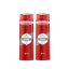 Old Spice Original 3 az 1-ben tusfürdő és sampon férfiaknak (2x400 ml)