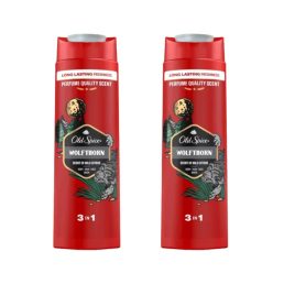   Old Spice WolfThorn 3 az 1-ben tusfürdő és sampon (2x400 ml)