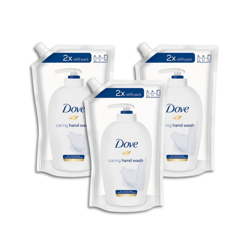 Dove Deeply Nourishing folyékony szappan utántöltő 3x500 ml