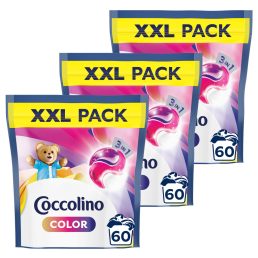 Coccolino Color mosókapszula színes ruhákhoz (3x60 db)