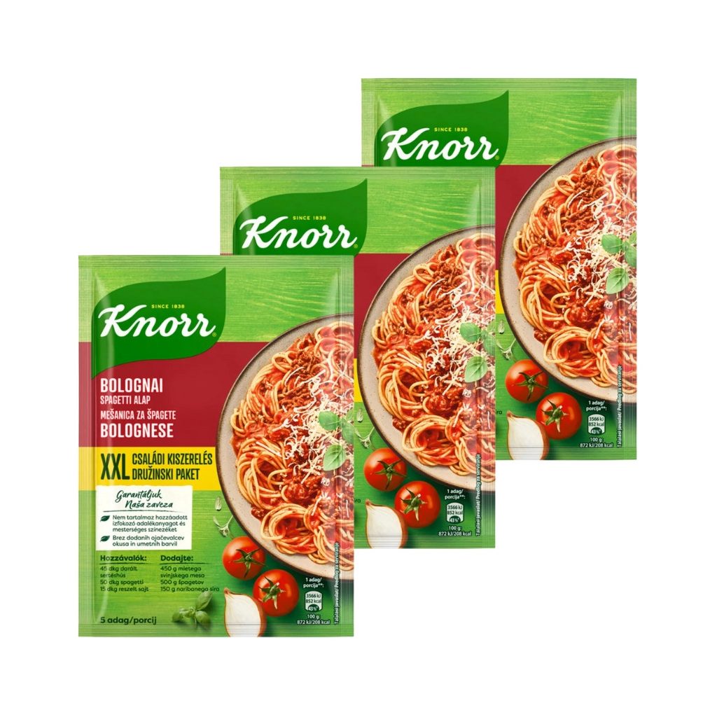 Knorr XXL Bolognai alap (3x89 g)
