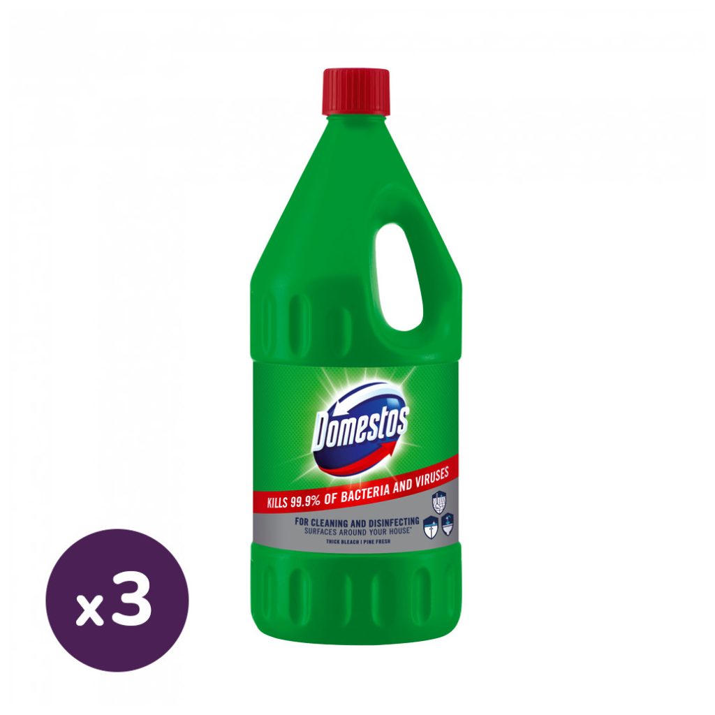 Domestos Extended Power Pine fertőtlenítő 3x2 liter