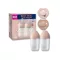LOVI Mammafeel dupla cumisüveg szett 250 ml + PRIME cumi 6-18 hó (bőrszínű)