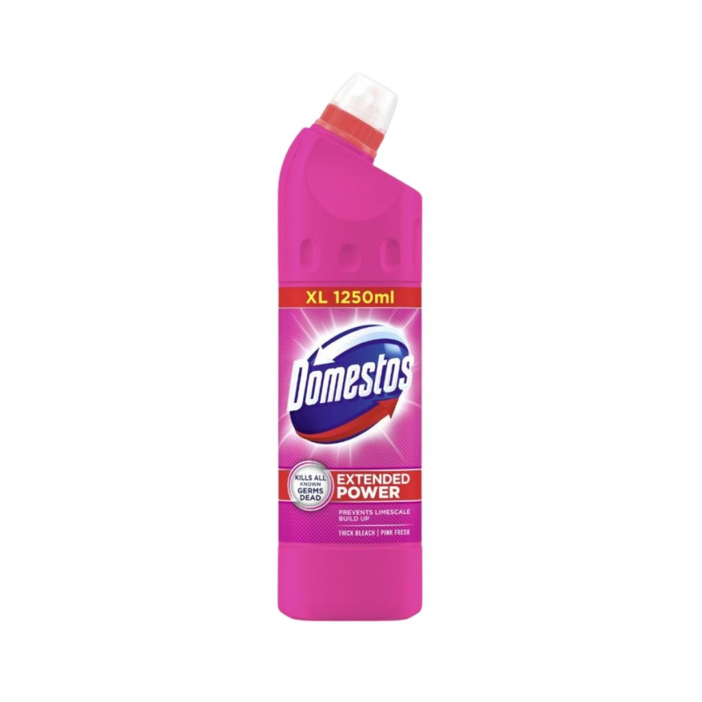 Domestos fertőtlenítő hatású tisztítószer, Pink Fresh (3x1250 ml)